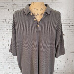 JAMAICA JAXX MEN'S STRIPED POLO SHIRT